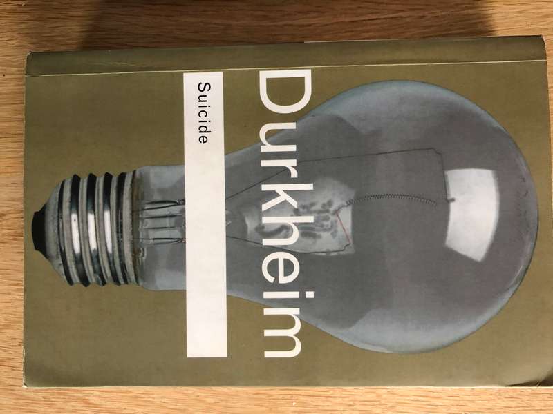 Emile Durkheim - Suicide