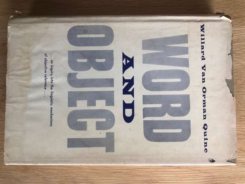 WV Quine - Word and Object