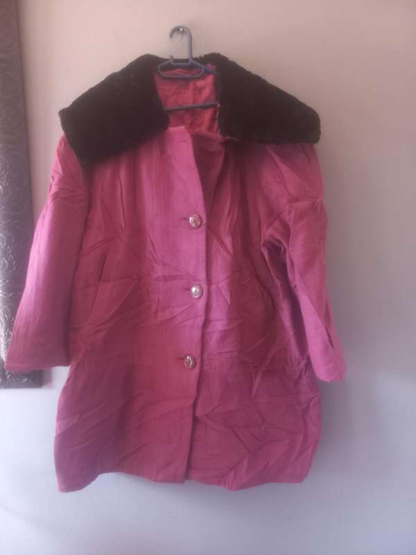 Gil Bret Quality! Pre-Loved Hot Pink Faux Fur Jacket (