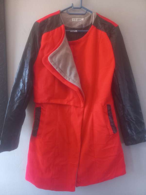 Pop of Color ladies coat