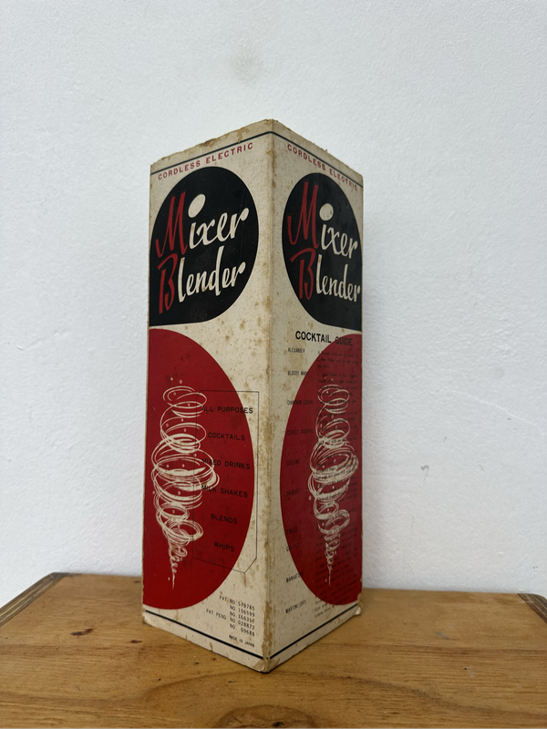 Vintage 1960s Mixer Blender cocktail Maker