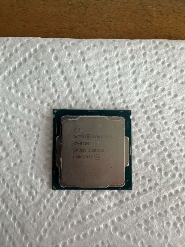 Intel Core i7-8700 @ 3.20GHz CPU