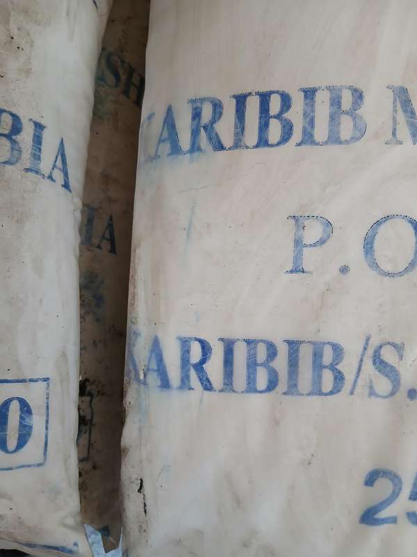 WHITE MARBLE DUST FROM NAMIBIA
