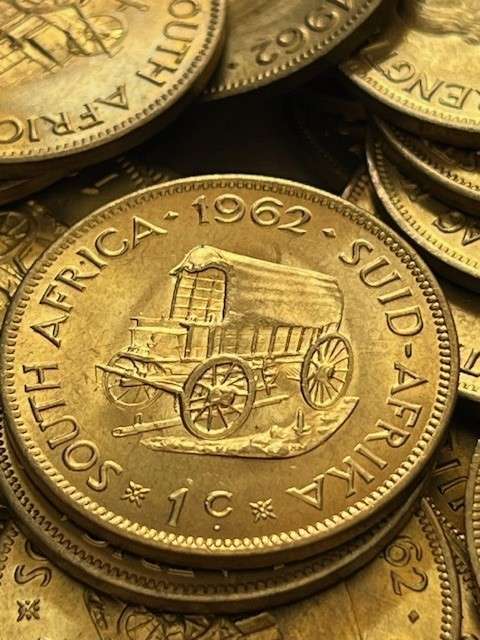 1962 RSA 1 cents (1st Decimal series)