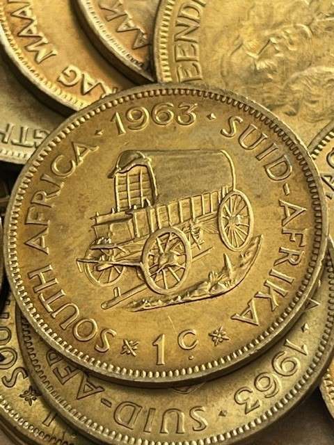 1963 RSA 1 cents (1st Decimal series)