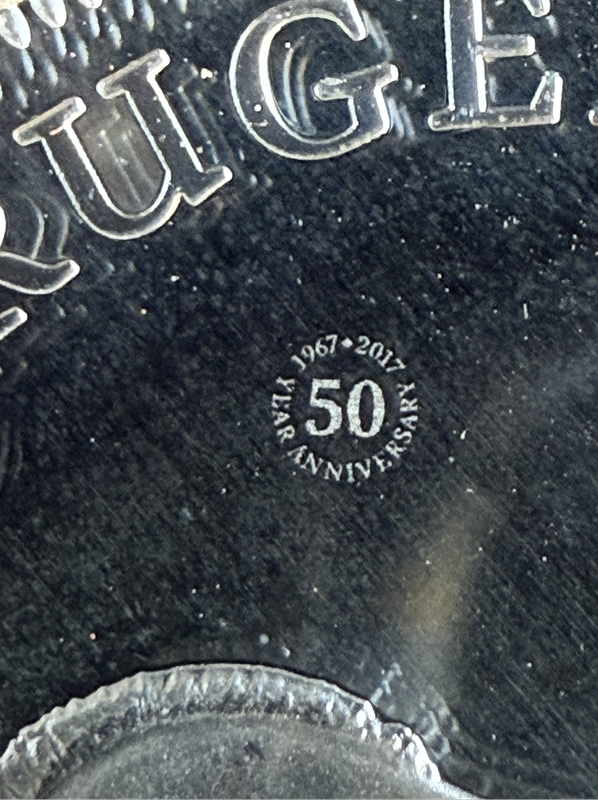 2017 Proof Silver Krugerrand - 50th Anniversary Privy Mark with COA