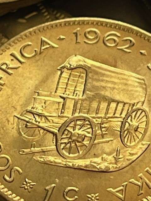 1962 RSA 1 cents (1st Decimal series)