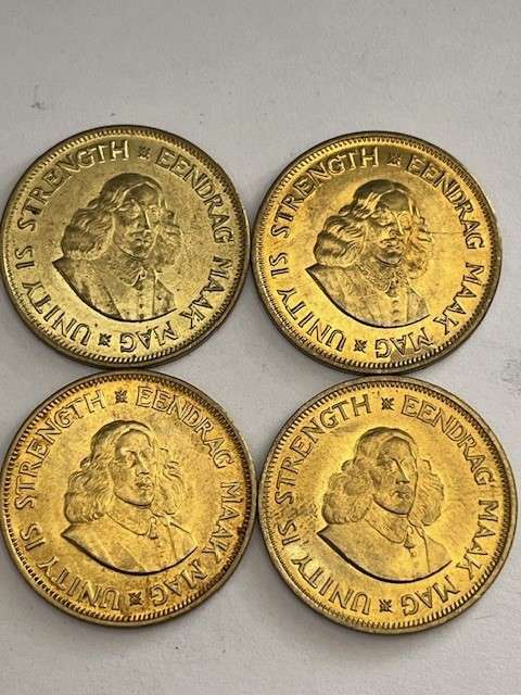 1961-1964 RSA 1 & 1/2 cents (1st Decimal series) - FULL SET