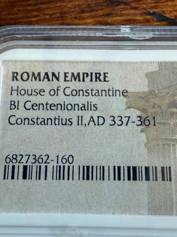 ROMAN EMPIRE - House of Constantine - BI Centenionalis. Constantius II, AD 337-361