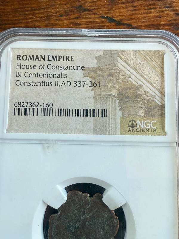 ROMAN EMPIRE - House of Constantine - BI Centenionalis. Constantius II, AD 337-361