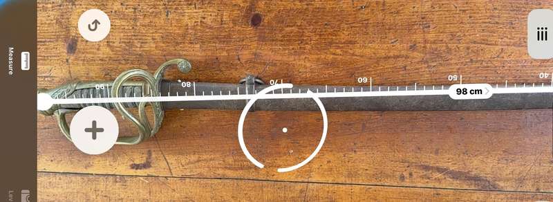 Sword with Scabbard stamped E & F Horster, Solingen.