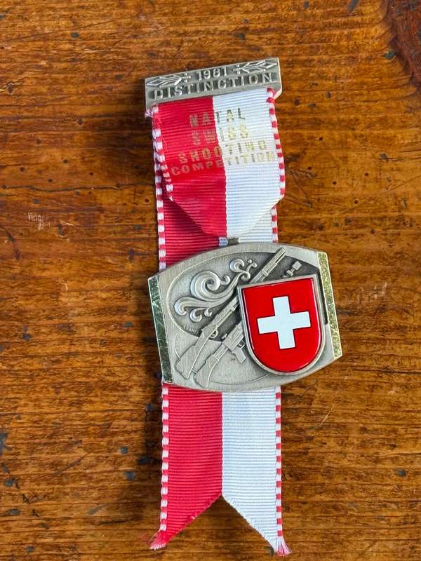 Swiss Shooting medal