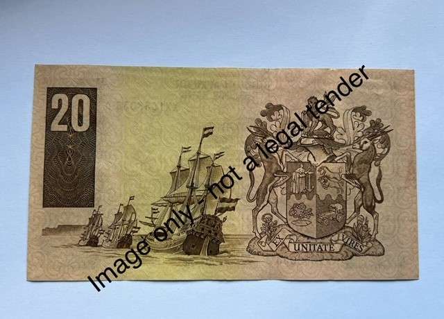 R20 South Africa REPLACEMENT Bank Note - XX series - Governor CL Stals. UNC Catalogue Value R2,000