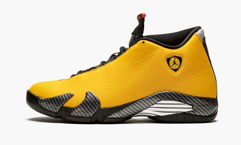 AIR JORDAN 14's YELLOW FERRARI