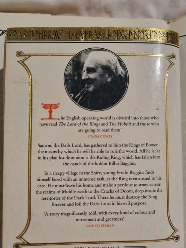 Lord of the Rings - JRR Tolkien