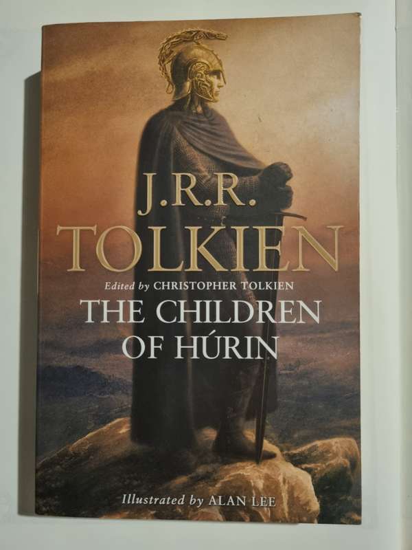 The Children of Hurin. Large softcover, illustrated. JRR Tolkien.