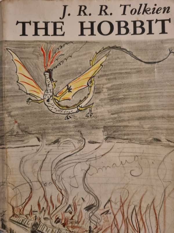 The Hobbit. Rare cover. JRR Tolkien.