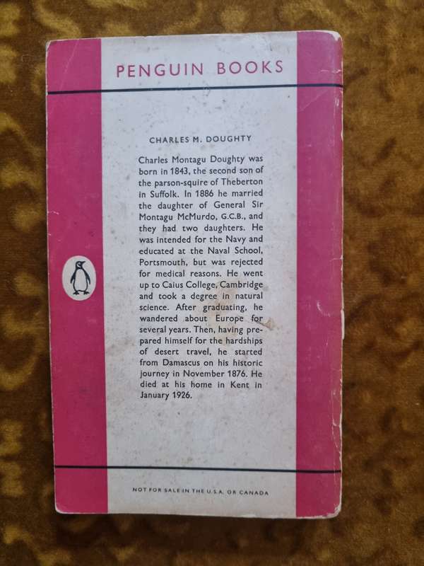 Passages from Arabia Deserta - Doughty