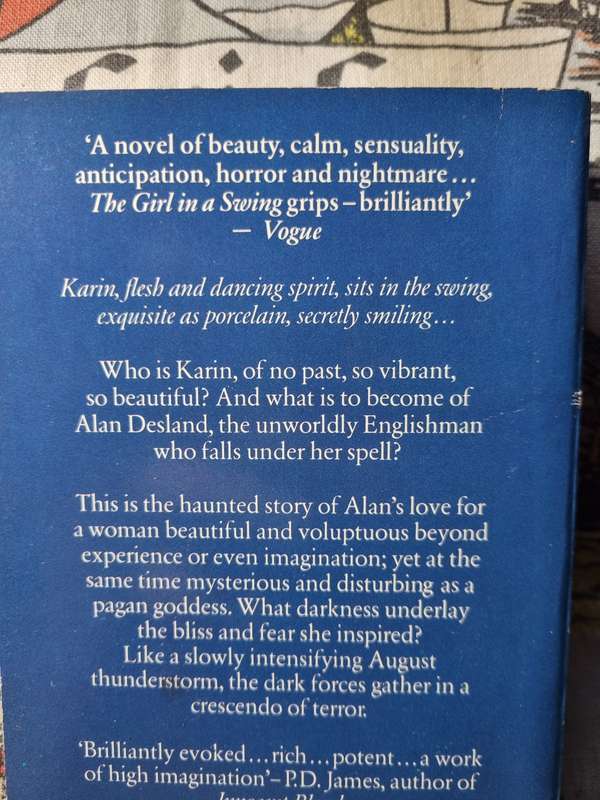 Richard Adams - The Girl in a Swing. Author of Watership Down!
