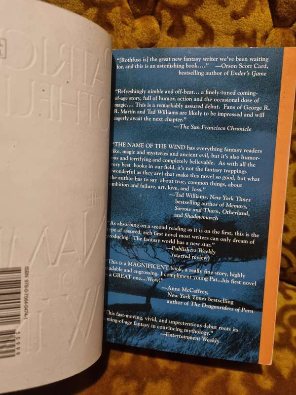 The Name of the Wind - Patrick Rothfuss [Kingkiller Chronicle]