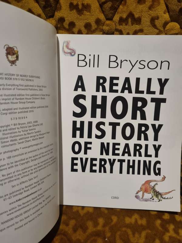 Bill Bryson's Short History of Nearly Everything!