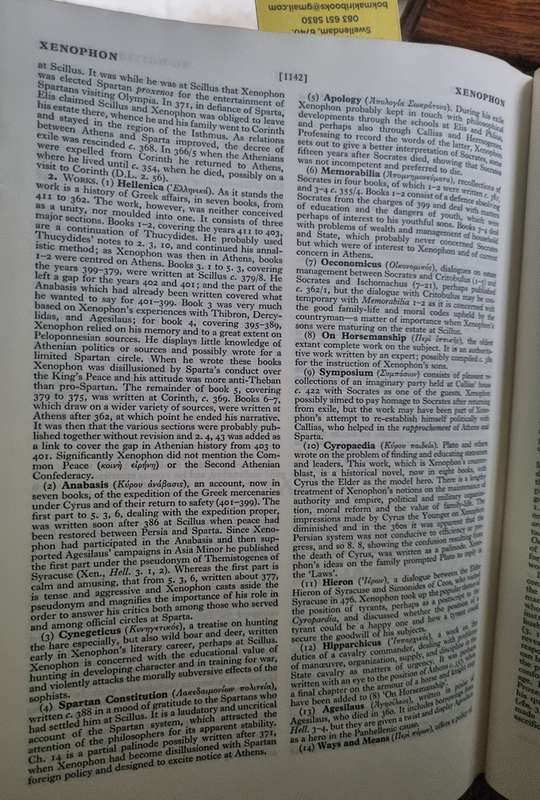 The Oxford Classical Dictionary