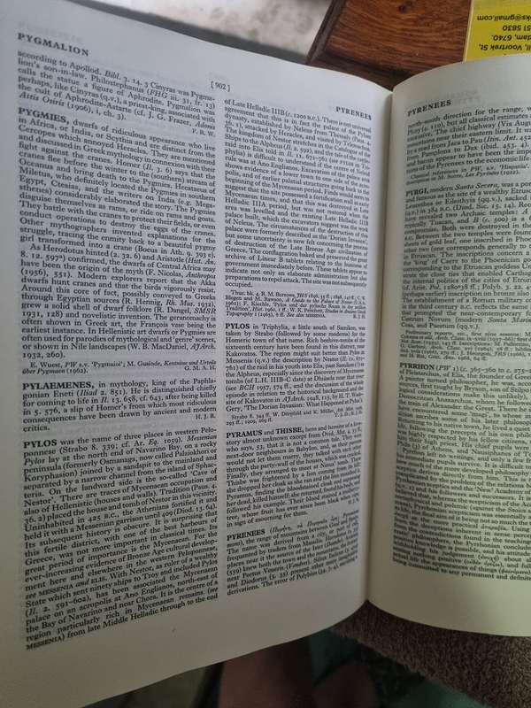 The Oxford Classical Dictionary