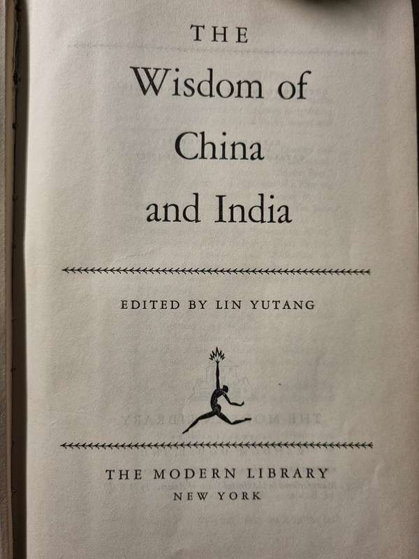 The Wisdom of China and India - Lin Yutang