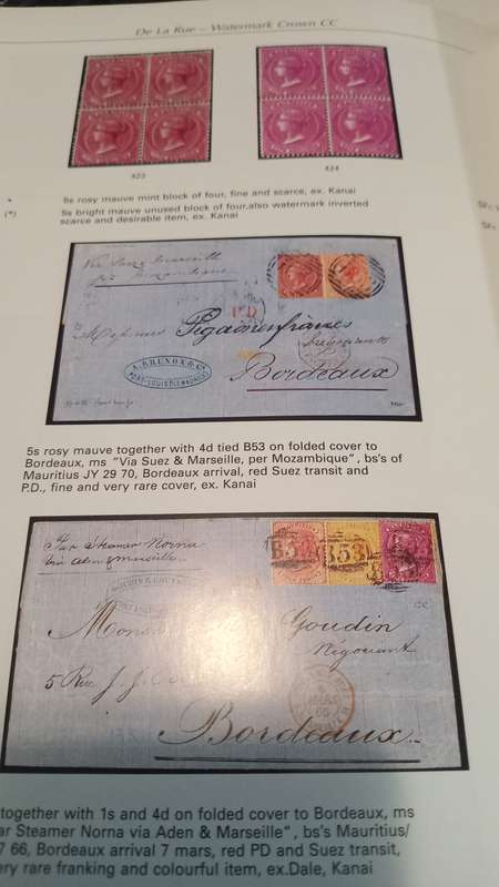REDUCED!!Mauritius Stamp Sales Catalogue from Zurich