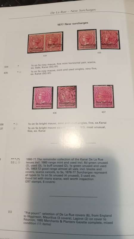 REDUCED!!Mauritius Stamp Sales Catalogue from Zurich