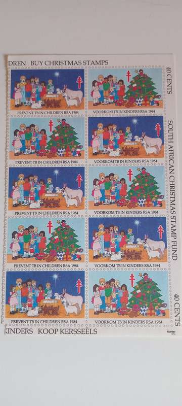 South Africa Christmas Stamps 1984