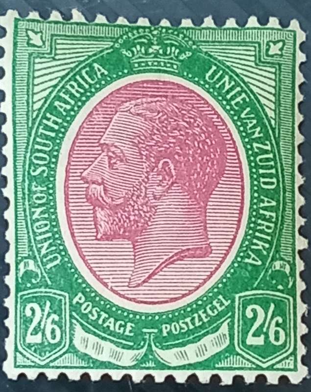 Union of South Africa 1913 2s 6d