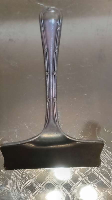 Antique Hallmarked KB ltd Sterling Silver Baby food Pusher