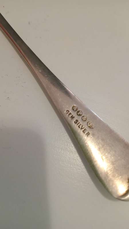 GEM Silver Soup spoon AP&Co