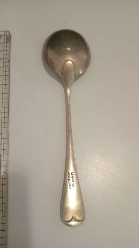 GEM Silver Soup spoon AP&Co