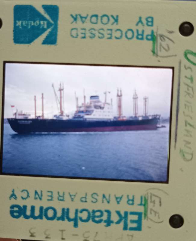 Old slides (Ships) Ostfriesland in PE 1973