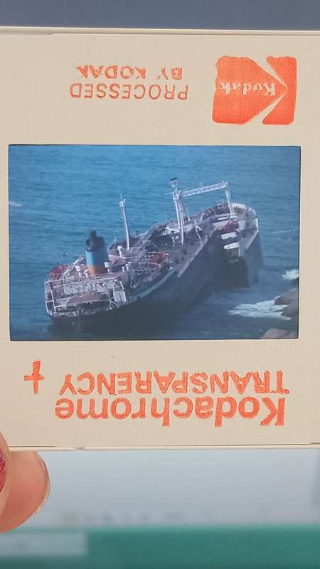 RARE 10 x Slides of the Antipolis day of Shipwreck 1977 35mm Kodak slides