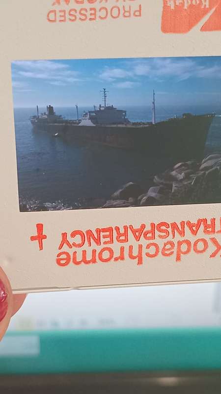 RARE 10 x Slides of the Antipolis day of Shipwreck 1977 35mm Kodak slides