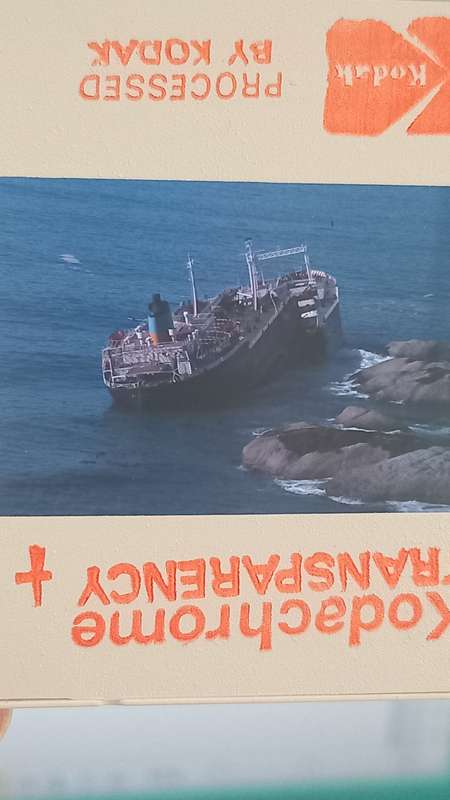 RARE 10 x Slides of the Antipolis day of Shipwreck 1977 35mm Kodak slides