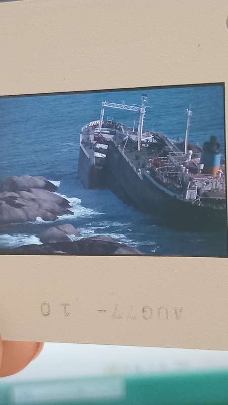 RARE 10 x Slides of the Antipolis day of Shipwreck 1977 35mm Kodak slides