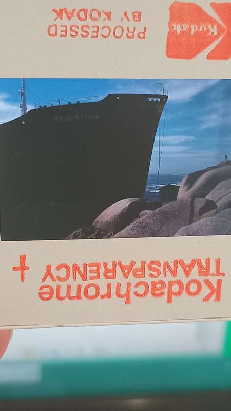 RARE 10 x Slides of the Antipolis day of Shipwreck 1977 35mm Kodak slides