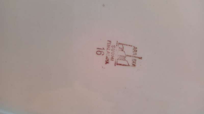 Large Vintage ARABIA of Finland Oval Platter