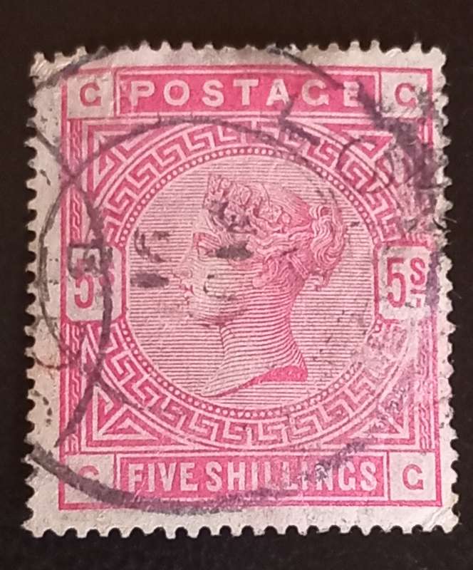 GREAT BRITAIN- 5 Shillings, SG 181, High CV