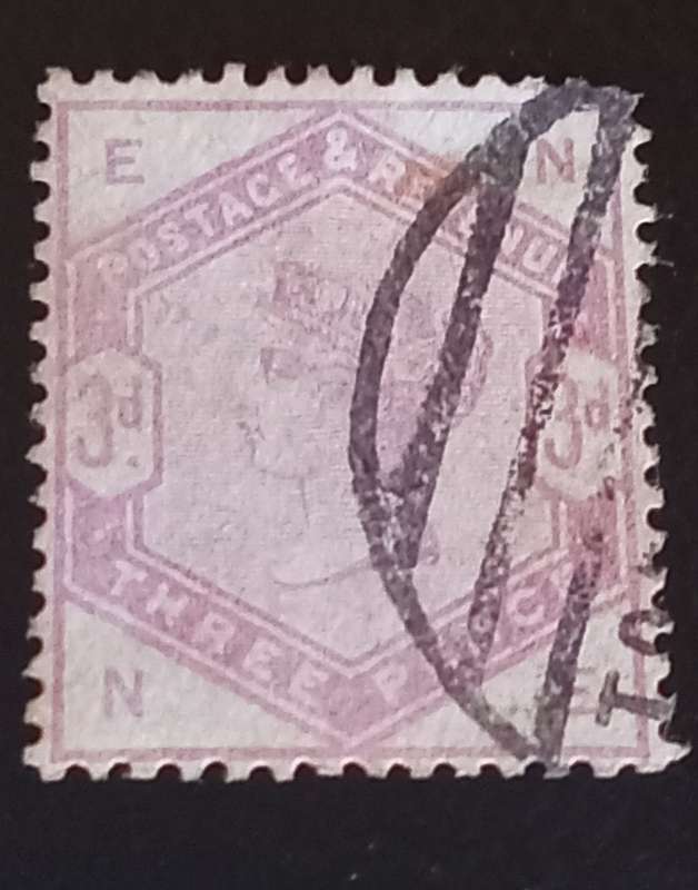 GREAT BRITAIN-1883,SG 191,3d lilac,CV R1000