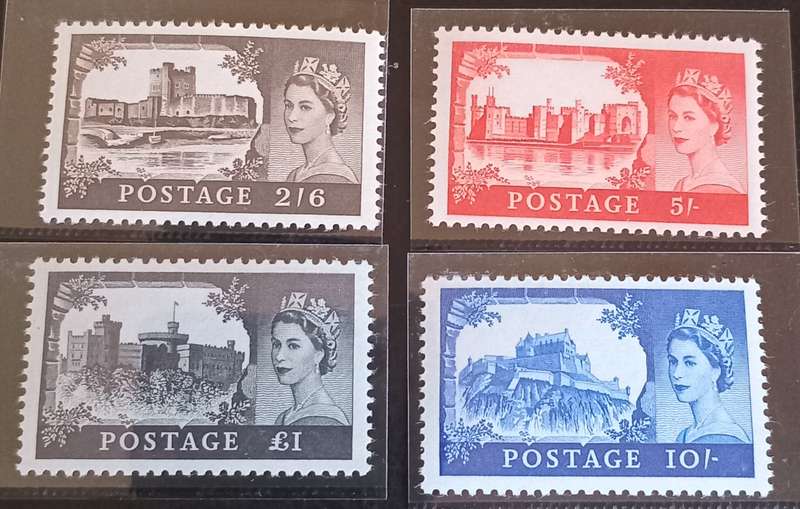 GB-1967, Mint set,SG 759-762,