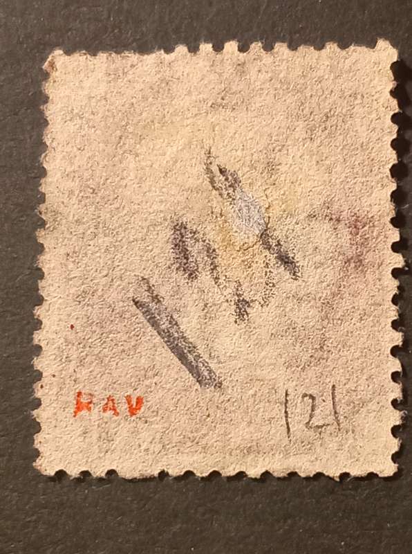 (73)GB QV SG43, 1d, Rose Red plate 121 with London 1869 CDS
