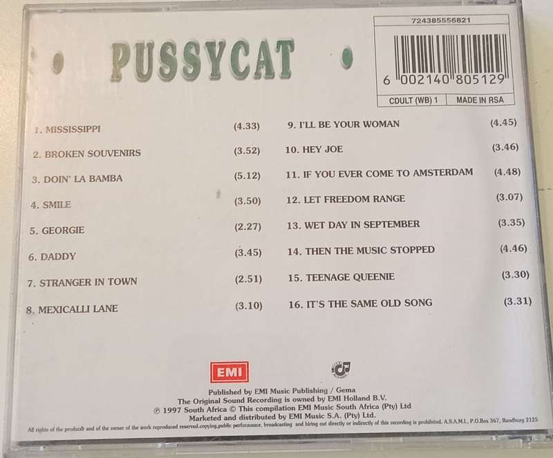 Cd PUSSYCAT the ULTIMATE COLLECTION
