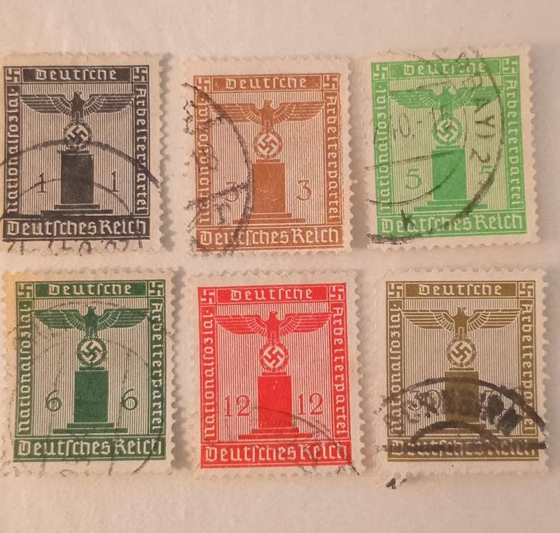 (35) Germany Selection of 6 stamps
