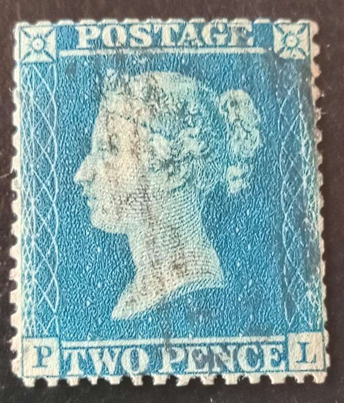 (67) GREAT BRITAIN 1854,2d Blue, Perf 14