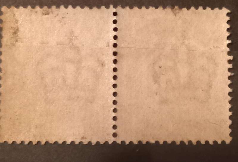 (69) GREAT BRITAIN 1887-1900, 9d purple and blue pair, SG209 with Bristol Cancel,CV R1000+